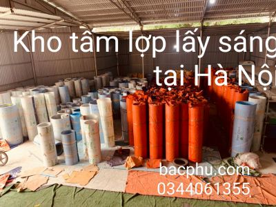 Tổng kho tấm lợp lấy sáng Polycarbonate tại Hà Nội